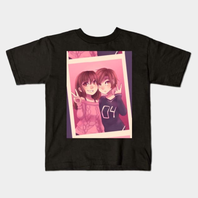 Jaehee and MC Kids T-Shirt by Probablynotsam